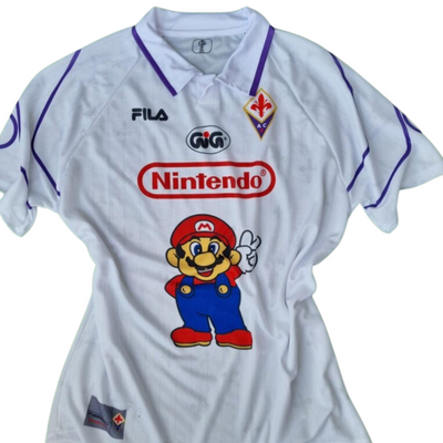 Fiorentina 1997/98 Away Super Mario Edition